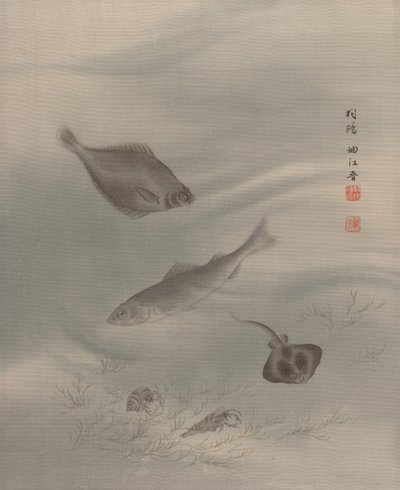 Ryby, ca. 1890-92. od Seki Shuko