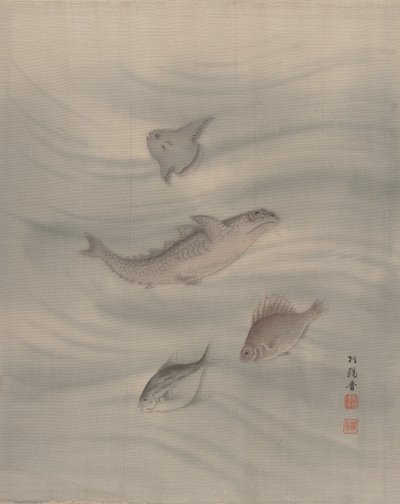 Ryby, ca. 1890-92. od Seki Shuko