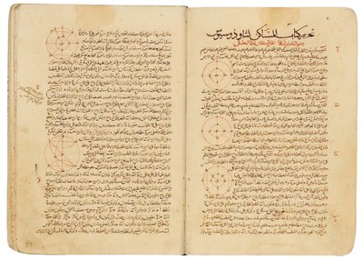 Kompendium pojednání o astronomii a matematice od Nasira Al-Din Muhammada bin Al-Hasan Al-Tusi od Seljuq Dynasty