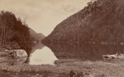 Cascade Lake, Adirondacks od Seneca Ray Stoddard