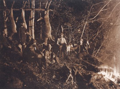 The Antlers, Open Camp, Raquette Lake od Seneca Ray Stoddard