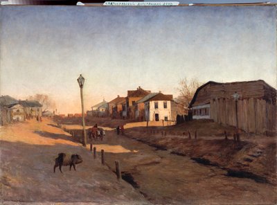 Den ven - obraz Sergeje Ivanoviče Svetoslavského (Svetoslavského) (1857-1931), olej na plátně - ruské umění od Sergei Ivanovich Svetoslavsky