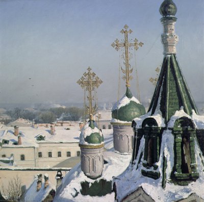 Pohled z okna Moskevské malířské školy, 1878 od Sergei Ivanovich Svetoslavsky