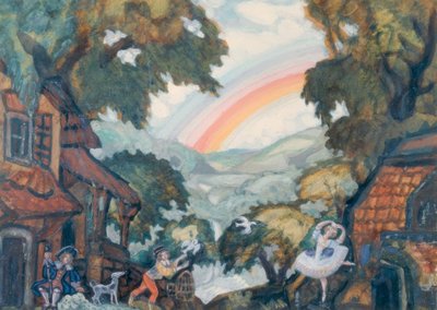 A.Adam, Giselle / scénografie Sudeikin od Sergei Jurjewitsch Sudeikin