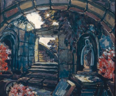 Maeterlinck, sestra Beatrix / Sudeikin od Sergei Jurjewitsch Sudeikin