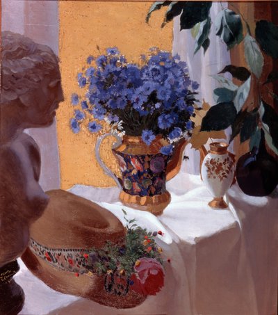Zátiší, 1916 od Sergei Vasilevich Chekhonin