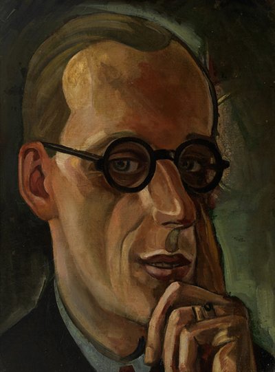 Portrét skladatele Sergeje Prokofjeva 1891-1953, 30. léta od Sergei Yurievich Sudeykin