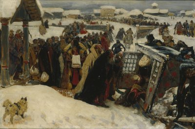 Příjezd vojvodství, 1907 od Sergej Vasilevic Ivanov