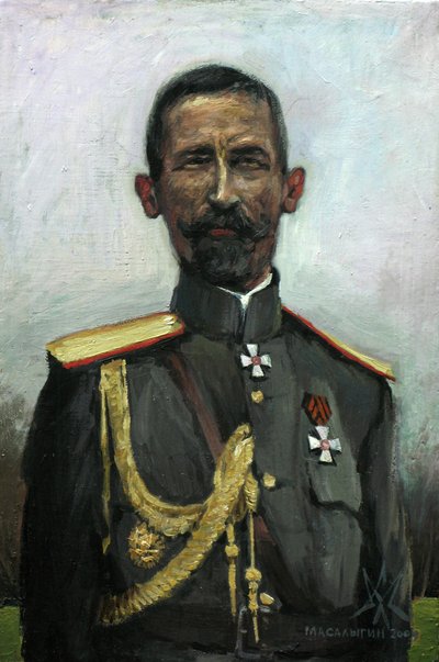 Lavr Georgievich Kornilov, 2009 od Sergey Lvovich Masalygin