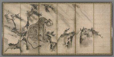 Tygr, 1500s. od Sesson Shkei