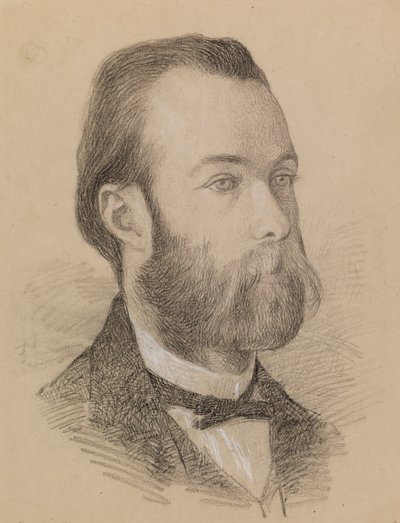 Portrét muže od Severin Falkman