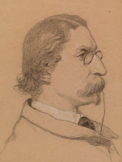 Portrét muže od Severin Falkman