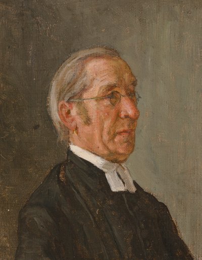 Portrét kněze od Severin Falkman