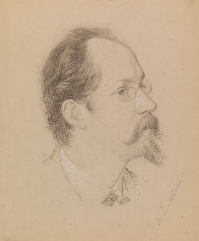 Umělec Berndt Lindholm od Severin Falkman