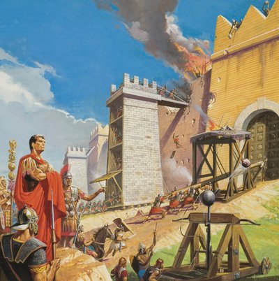 Útok na Kartágo od Severino Baraldi