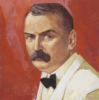 John F. Stevens (kvaš na papíře) od Severino Baraldi