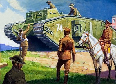 Tank na západní frontě od Severino Baraldi