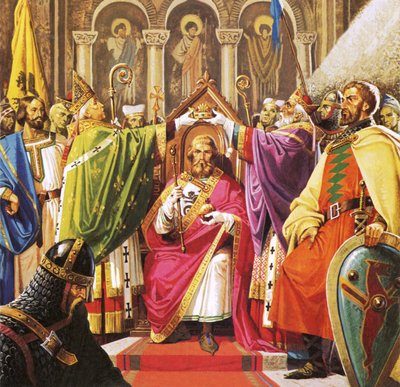 Korunovace Viléma Dobyvatele od Severino Baraldi