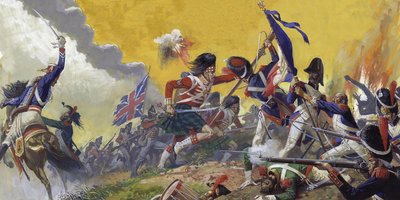 Bitva u Waterloo od Severino Baraldi