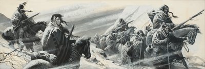 Trek kmene Nez Perce od Severino Baraldi
