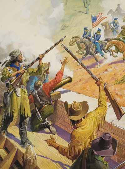 William Bent (kvaš na papíře) od Severino Baraldi