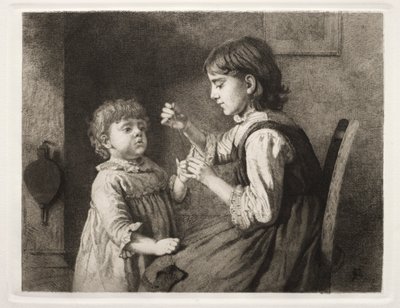První vyšívání, 1884. od Seymour Joseph Guy
