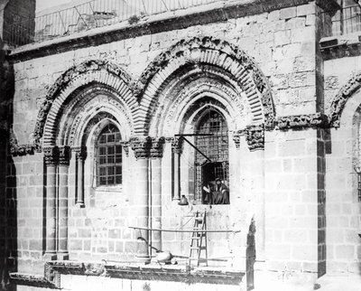 Okno v jižní stěně kostela Božího hrobu, 1865 od Sgt. James M. McDonald