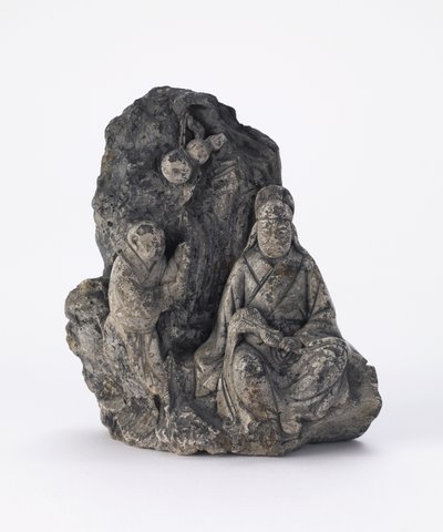 Malý a tenký adze (pero) 12.–11. století před naším letopočtem (nefrit) od Shang Dynasty Chinese School