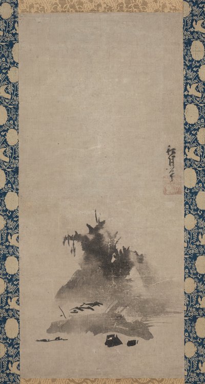 Haboku Flung-ink Landscape, c. 1510. od Shugetsu Tokan