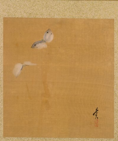 Můry z alba obrazů ctihodného Zeshina od Shibata Zeshin