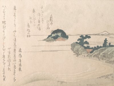 Želví ostrov a Fujiyama, 19. stol., 19. stol. od Shinsai