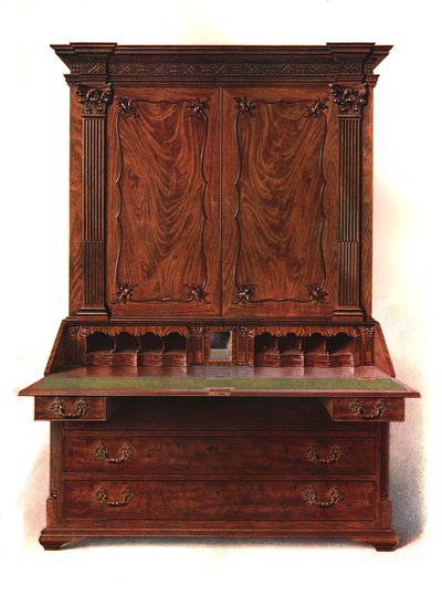 Psací skříň, 1906 od Shirley Charles Llewellyn Slocombe