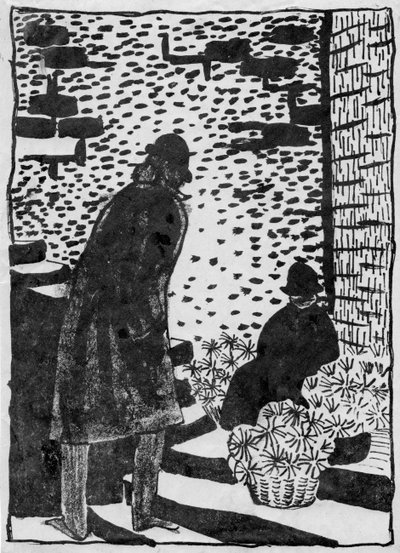Prodejce květin, 1952. od Shirley Markham
