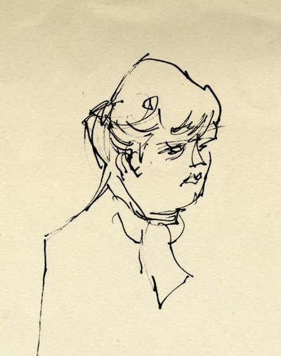 Hlava ženy, 1953. od Shirley Markham