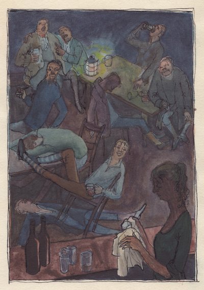 Uvnitř Jamaica Inn, 1952. od Shirley Markham