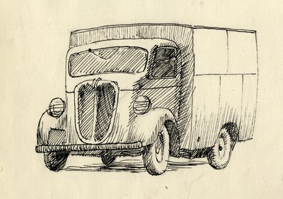 Nákladní automobil, 1951. od Shirley Markham