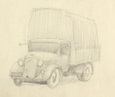 Nákladní automobil, 1951. od Shirley Markham
