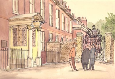 Státní apartmány, Kensingtonský palác, Londýn, c1950. od Shirley Markham