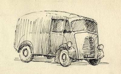 Van, 1951. od Shirley Markham
