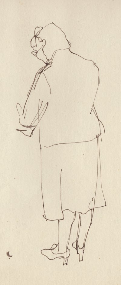 Žena zezadu, c1950. od Shirley Markham