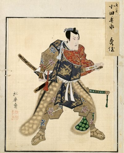 List z alba portrétů herců, c. 1790-1810. od Shorakusai