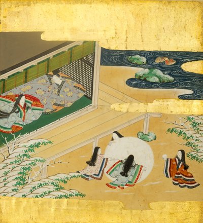Příběh Genji Genji Monogatari, 17. století. od Shoren
