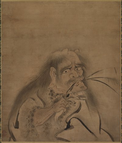 Portrét Shinno, konec 1400-začátek 1500. od Shoryo