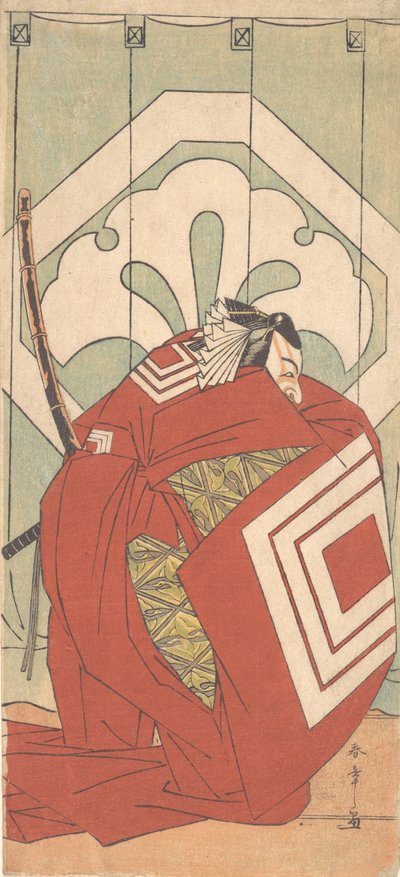 Člen Ichikawa Dan Juro V Ach, to už je nějaká doba. 1779. od Shunsho