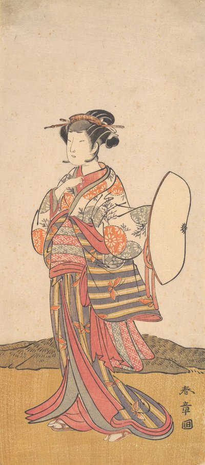 Tese now d Yamashita Kinsaku 1733-1790, že? 1772. od Shunsho