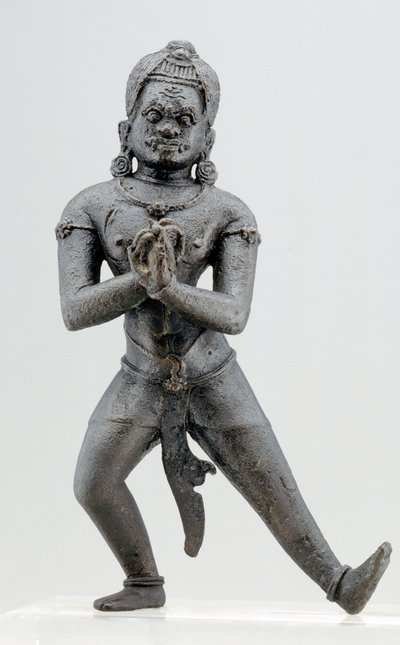 Démonické božstvo, kultura Lopburi (bronz) od Siamese School