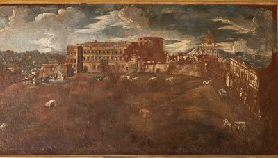 Pohled na královský palác, c.1760 od Sicilian School