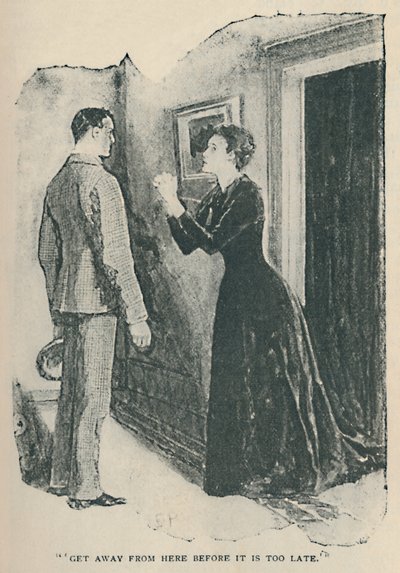 Pryč odsud, než bude příliš pozdě, 1892 od Sidney Paget
