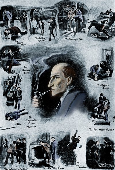 Sherlock Holmes od Sira Arthura Conana Doyla od Sidney Paget