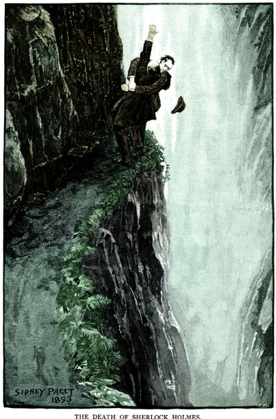 Smrt Sherlocka Holmese, 1893. od Sidney Paget